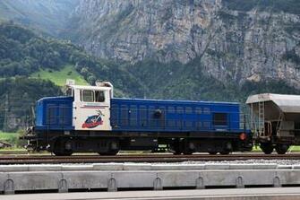 HD Trains Locomotives Rail Transport Fret Photo Wallpaper