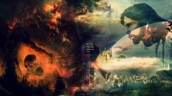 Hell And Heaven By Mrnikosn