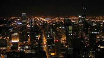 City Night Scene Wallpaper X