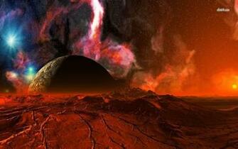 Martian Surface Wallpaper Fantasy