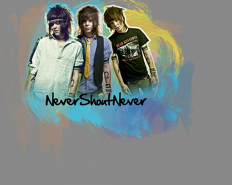 Never Shout Wallpaper