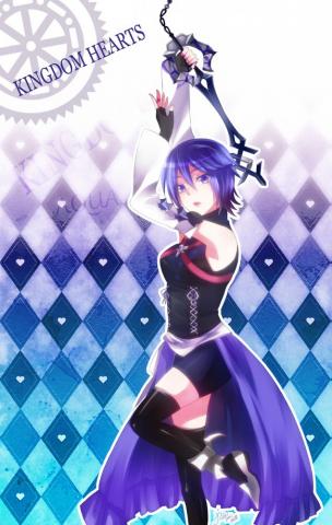 Aqua Kingdom Hearts Birth By Sleep Mobile
