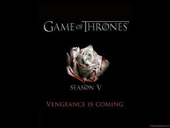 Game Of Thrones Season Rose Poster Vengeance Is Coming