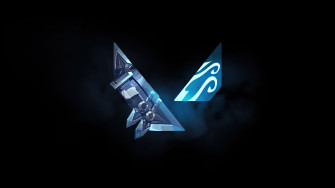Valorant Blue Logo 4k Desktop Wallpaper Background