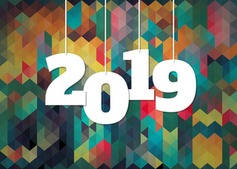 Colorful Background For New Year Celebration
