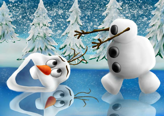 Olaf Frozen By Animefreak141