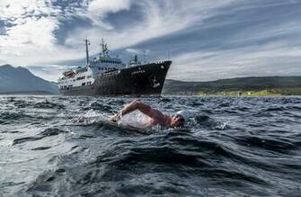 Lewis Pugh Ms Lofoten Rystraumen Troms Norway Shed
