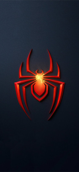 Spider Man Miles Morales Ps5 Game Logo 4k iPhone X Wallpaper