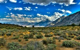 Nature Desert Wallpaper Waterfalls