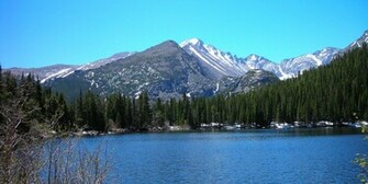 Rocky Mountains Lake Desktop Background Nature Pics