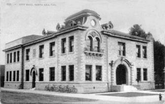 Downtown Santa Ana Wallpaper Historic