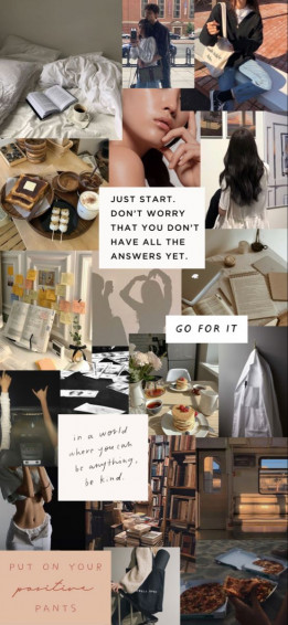 Aesthetic Mood Board Vision Wallpaper