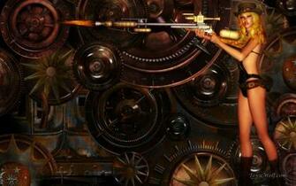 Steampunk Computer Wallpaper Desktop Background Id