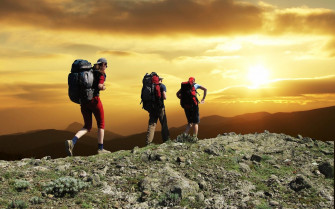 Hiking HD Wallpaper