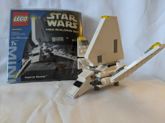 Lego Vintage Star Wars Mini Imperial Shuttle Complete W