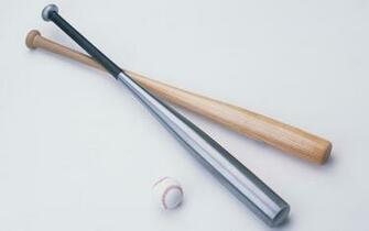 Metal Baseball Bat Wallpaper