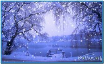 Falling Snow Screensaver Windows