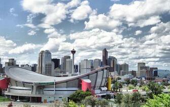 Saddledome In Calgary