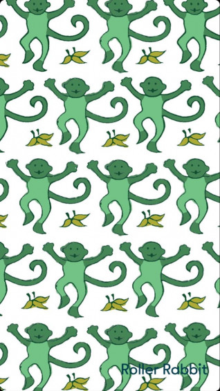 Roller Rabbit Wallpaper Preppy
