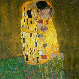 Klimt The Kiss High Resolution Gustav Wallpaper
