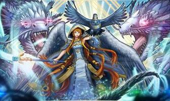 Yu Gi Oh Minerva Lightsworn Saint By Kurosakikeroro