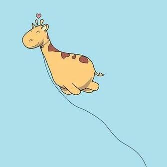 Beautiful Cute Giraffe Illustration Wallpaper Image On