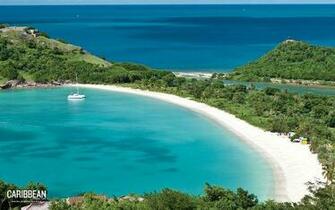 Desktop Wallpaper Background Caribbean Beach Antigua Deep Bay