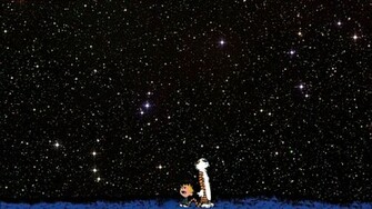 Calvin And Hobbes Starfield HD Wallpaper FullHDwpp Full