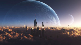 Sci Fi Background Wallpaper