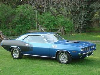 Plymouth Cuda Dans Photo Voiture Signaler