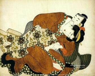 Japanese Erotic Fantasies Wallpaper Art