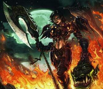 Wow Orc Wallpaper World Of Warcraft Full Human