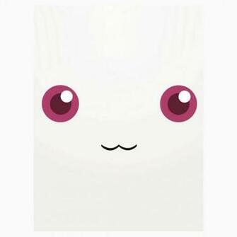 Kyubey White Background Stickers By Leaficia