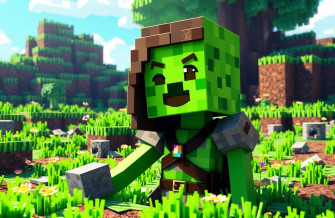 Minecraft Creeper Girl Wallpaper