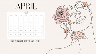 Cute Desktop Organizer Wallpaper