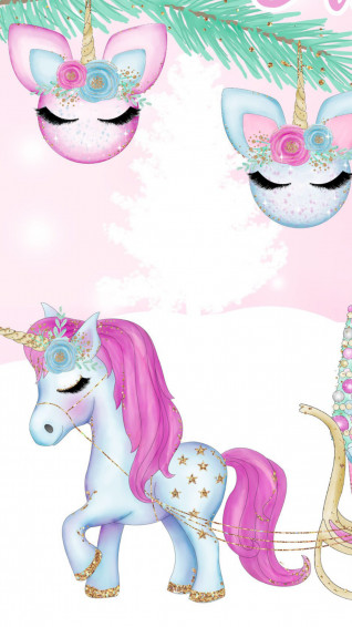 Dany On Wallpaper iPhone Unicorn Cute