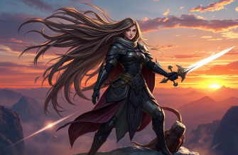 Fantasy Female Warrior Wallpaper