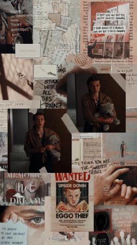 Lockscreens Stranger Things Collage Screenshot