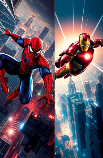Marvel Dual Monitor Wallpaper