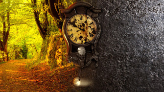 Artistic Clock HD Wallpaper