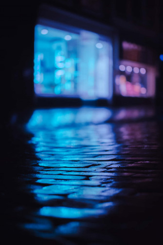 Adding Colours To Nightlife Wallpaper