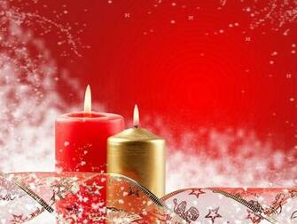 Christmas Candles Wallpaper