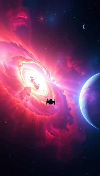 Opening Star Wars Space Background