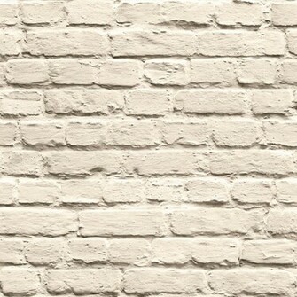 Painted Brick Faux Stone Wall Mural Washable Vinyl Wallpaper Roll