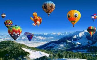 Hot Air Balloon Festival Wallpaper HD