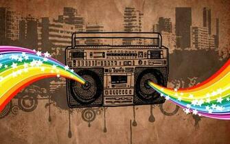 Boombox Wallpaper