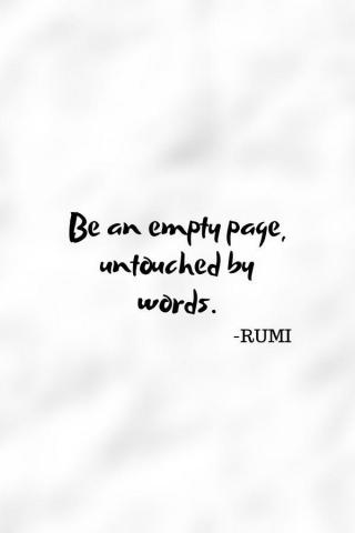 Inspirational Phone Wallpaper With Rumi Quotes Simple Background