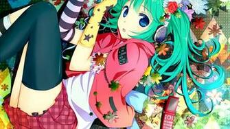 Hatsune Miku Headphones Liuli Phone Thighhighs