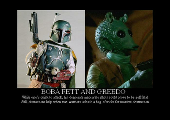 Boba Fett And Greedo By Winter Phantom