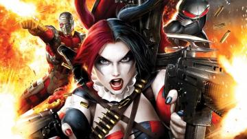 Harley Quinn Deathstroke Black Manta Dc Comics 4k Wallpaper